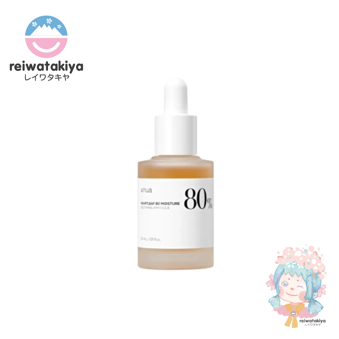 ANUA HEARTLEAF 80% SOOTHING AMPOULE 30ML