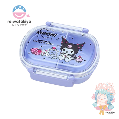 Sanrio Lunch Box Kuromi Purple 360ml