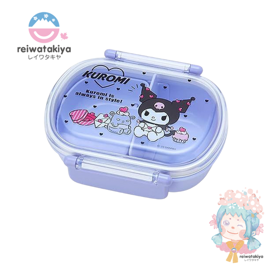 Sanrio Lunch Box Kuromi Purple 360ml