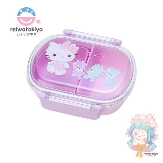 Sanrio Lunch Box Hello Kitty Purplr 360ml