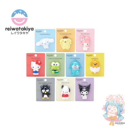 SANRIO MASCOT MAGNET - 2 STYLES