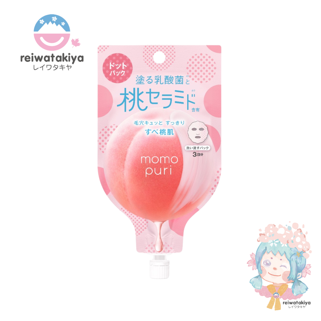 Momopuri Peach Lactobacillus cleaning mask