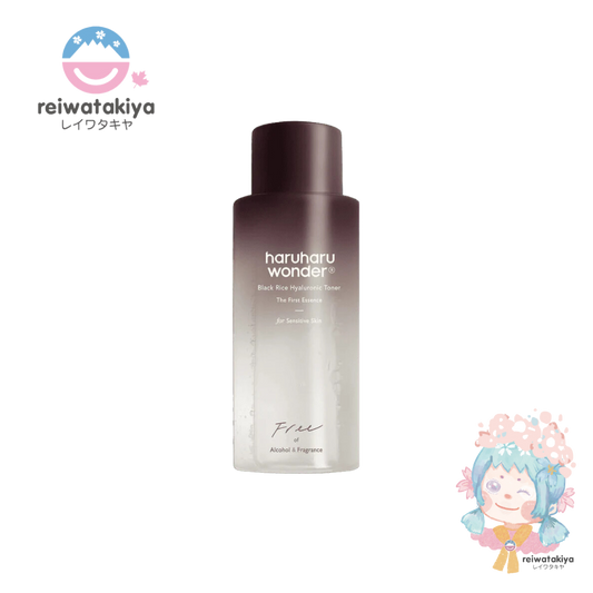 HARUHARU WONDER BLACK RICE HYALURONIC TONER FREE OF ALCOHOL FRAGRANCE 300ML/150ML - 2 SIZES