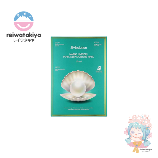 JM SOLUTION MARINE LUMINOUS PEARL DEEP MOISTURE MASK 10 SHEET