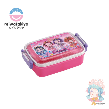 SKATER CHILDREN'S LUNCH BOX 450ML ANTIBACTERIAL BITTOMO X WARRIOR KIRAMEKI POWERS