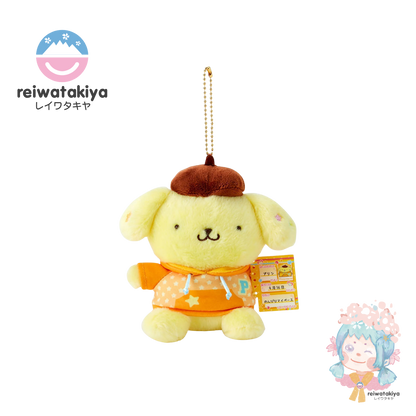 SANRIO POMPOM PURIN MASCOT HOLDER NOSTALGIC PROFILE BOOK