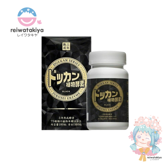 DOKKAN JUKUSEI ENZYME BLACK 180 TABLETS