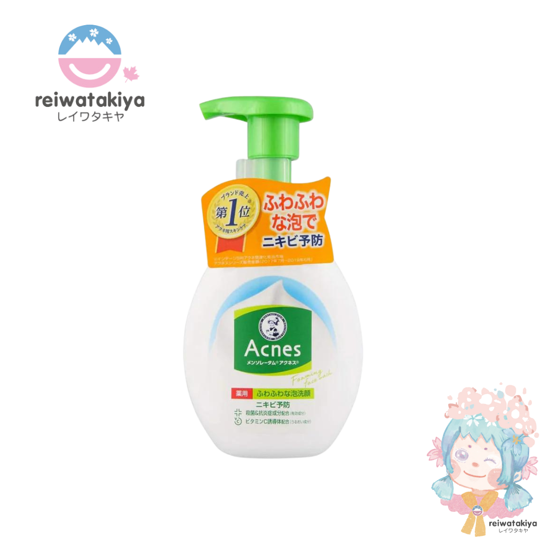 Mentholatum Acnes Fluffy Foam Face Wash 160ml