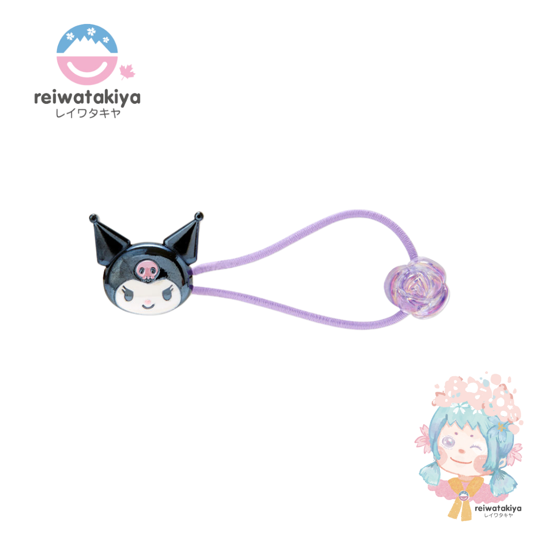 Sanrio Kuromi / Flower Mascot Hair Tie