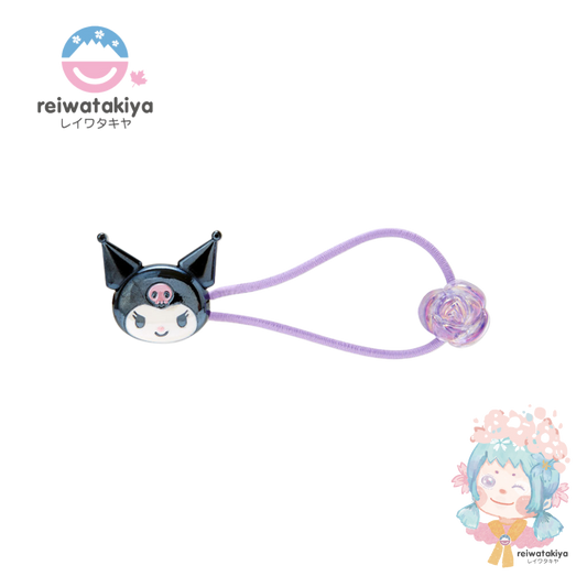 Sanrio Kuromi / Flower Mascot Hair Tie