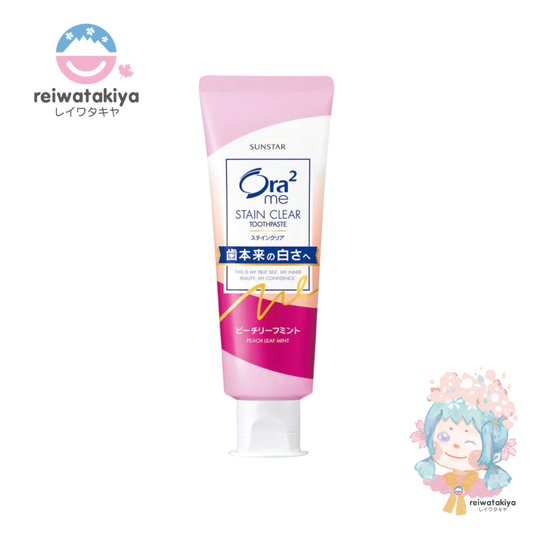 Ora2 Aura Toume Stain Clear Paste, Peach Leaf Mint 130 g