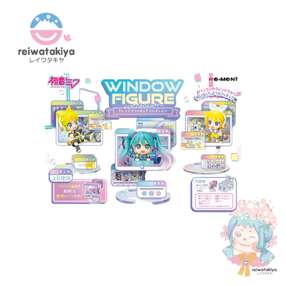 RE-MENT HATSUNE MIKU WINDOW FIGURE COLLECTION 1PC