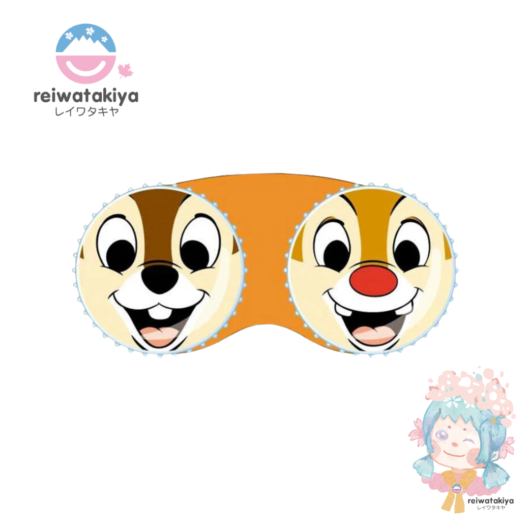 Shobidou Disney Contact Lens Case Chip & Dale 1