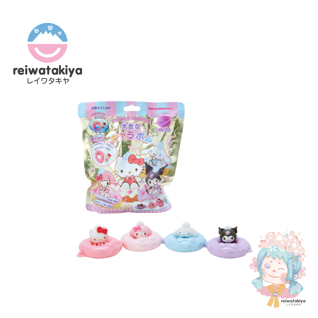 SANRIO ORIGINAL CARBONATED BATH BOMB 1 RANDOM CHARACTER