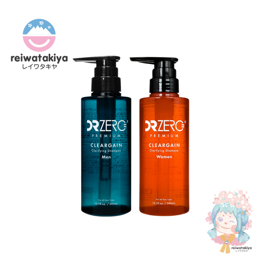 DR ZERO CLEARGAIN CLARIFYING SHAMPOO 300ML - 2 TYPES