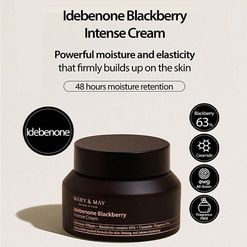 MARY&MAY IDEBENONE + BLACKBERRY COMPLEX INTENSIVE CREAM 70G