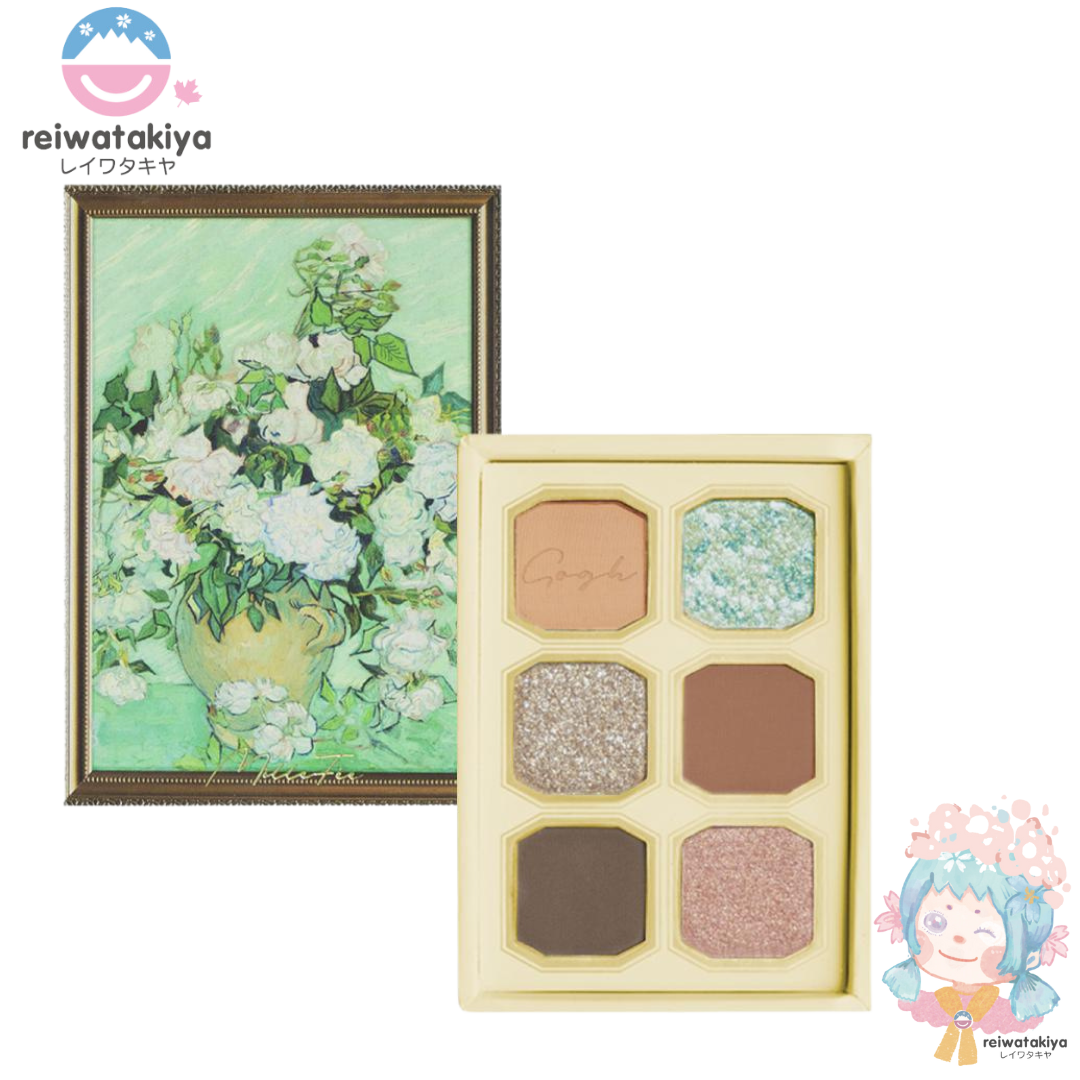 MilleFee Painting Eyeshadow Palette (10 Vase with Roses)