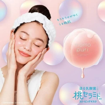 Momopuri Peach Lactobacillus sleeping mask