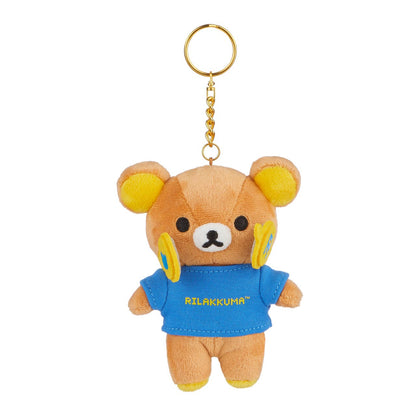 RILAKKUMA SAN-X ORIGINAL GAMER SERIES KEYCHAIN PLUSH - 2 TYPES