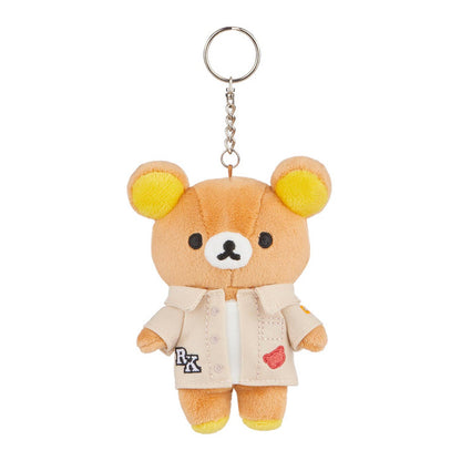 RILAKKUMA SAN-X ORIGINAL STREETWEAR SERIES KEYCHAIN PLUSH - 2 TYPES