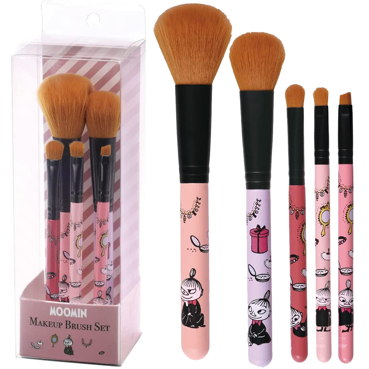 MOOMIN Make up Brush Set