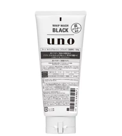 Shiseido Uno Whip Wash Black 130g