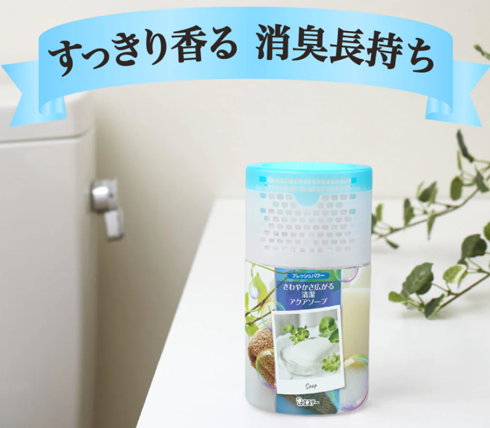 Shoushuriki Toilet Deodorant Aqua Soap 400 ml