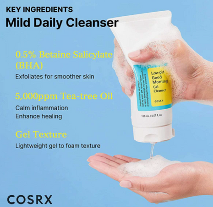 COSRX LOW PH GEL 150ML - 2 TYPES