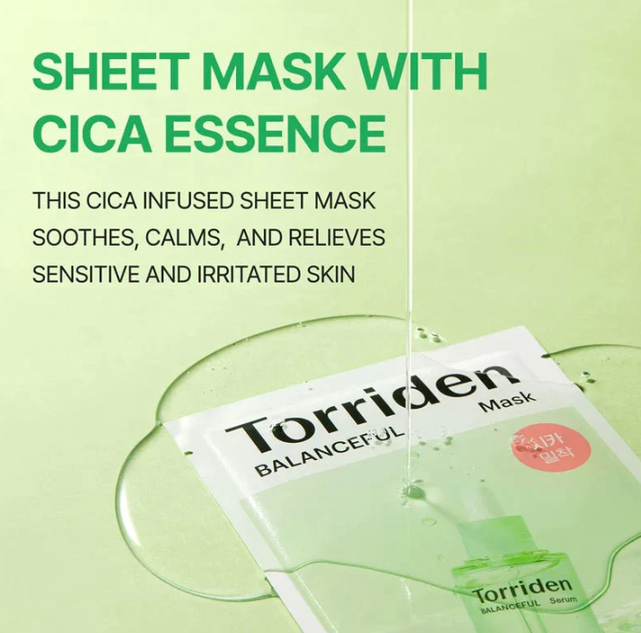 TORRIDEN BALANCEFUL CICA MASK 10PCS