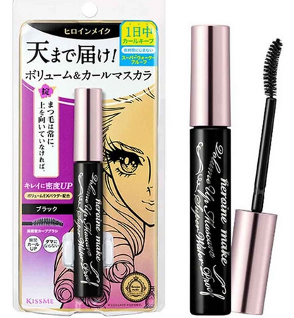 KISSME HEROINE MAKE VOLUME UP MASCARA SUPER WATERPROOF - 2 COLOURS