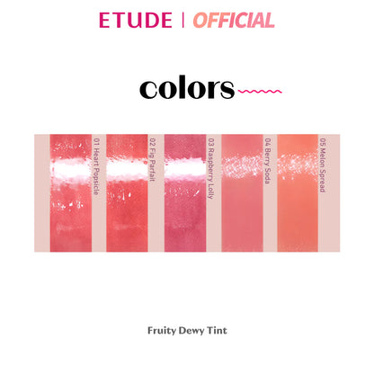 ETUDE FRUITY DEWY AJAK TINT 4.5G - 2 COLOURS