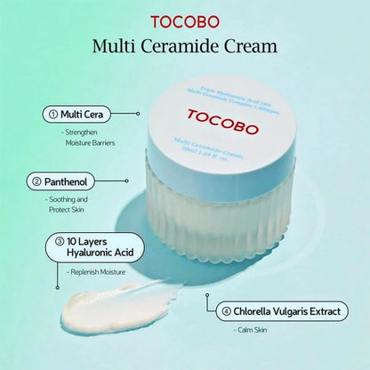 TOCOBO FACIAL CREAM WITH CERAMIDES MULTI CERAMIDE 50ML