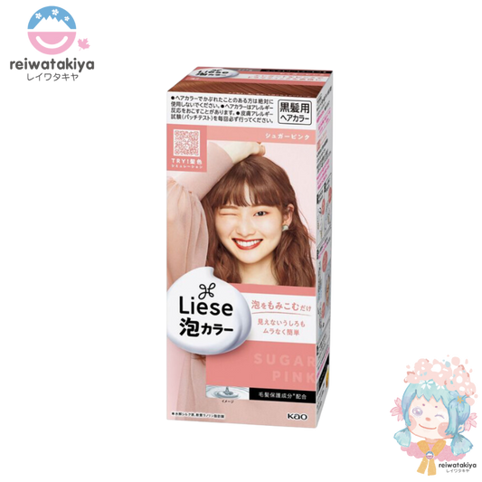 Kao Liese Prettia Bubble Hair Color Sugar Pink