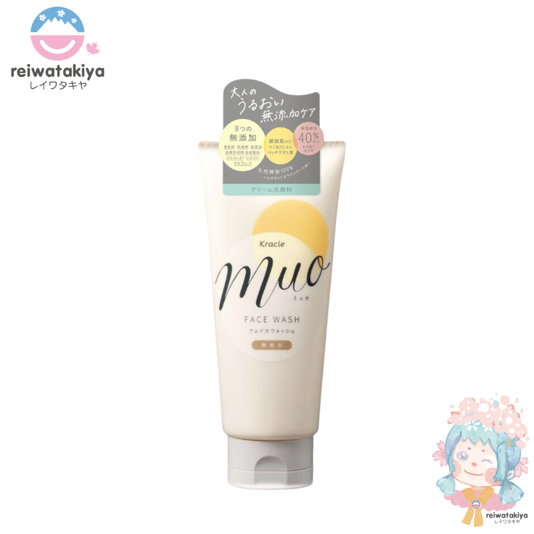 KRACIE MUO Face Cream Cleanser 120g