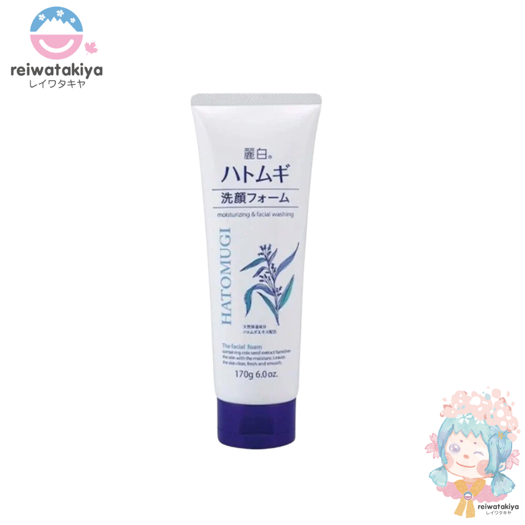 Reihaku Hatomugi Moisturizing & Facial Washing The Facial Foam 170G