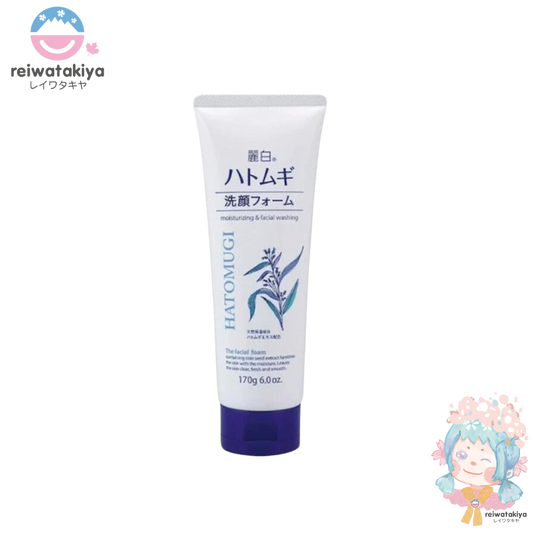 Reihaku Hatomugi Moisturizing & Facial Washing The Facial Foam 170G