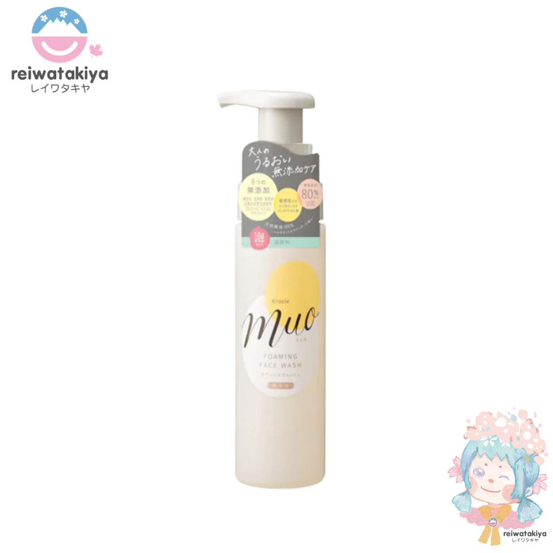 KRACIE MUO Foaming Face Wash 200mL