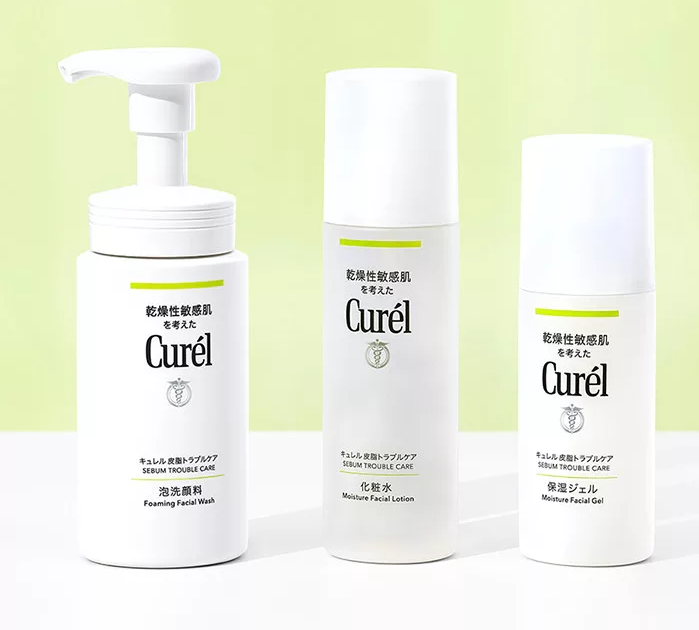 CUREL SEBUM TROUBLE CARE MOISTURIZING GEL 120ML