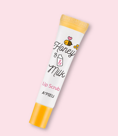 A'PIEU HONEY & MILK LIP SCRUB 8ML