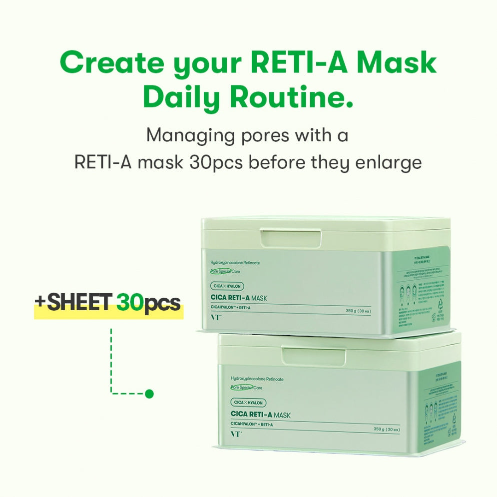 VT CICA RETI-A MASK 30 SHEETS