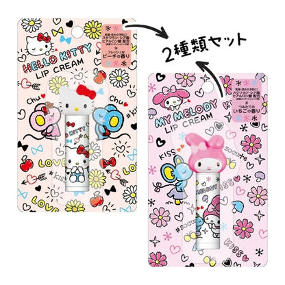 SANRIO KISS & LOVE LIP CREAM 4G - 1 TYPE