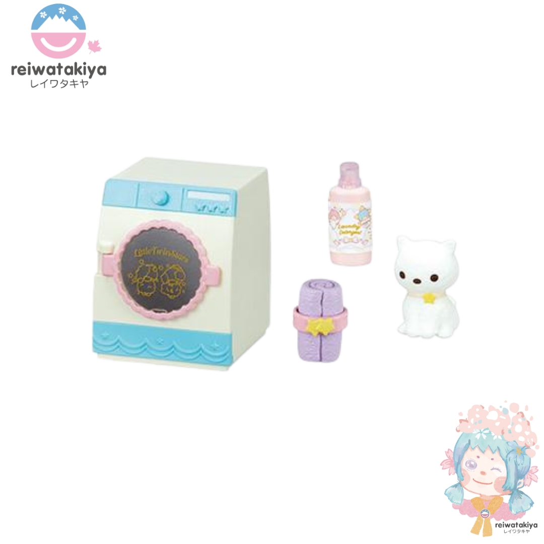 RE-MENT SANRIO LITTLE TWIN STARS YUMEIRO BATHTIME