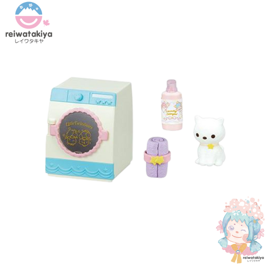 RE-MENT SANRIO LITTLE TWIN STARS YUMEIRO BATHTIME