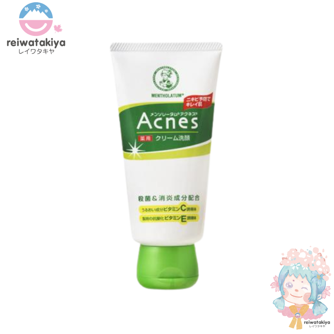 Mentholatum Acnes Cream Face Wash (130g)