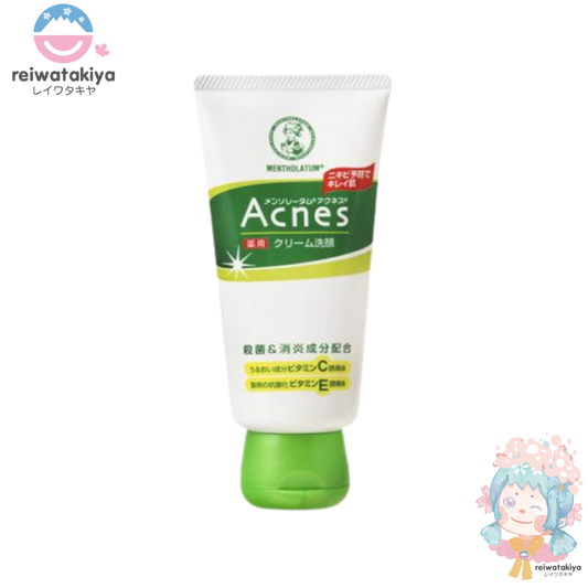 Mentholatum Acnes Cream Face Wash (130g)