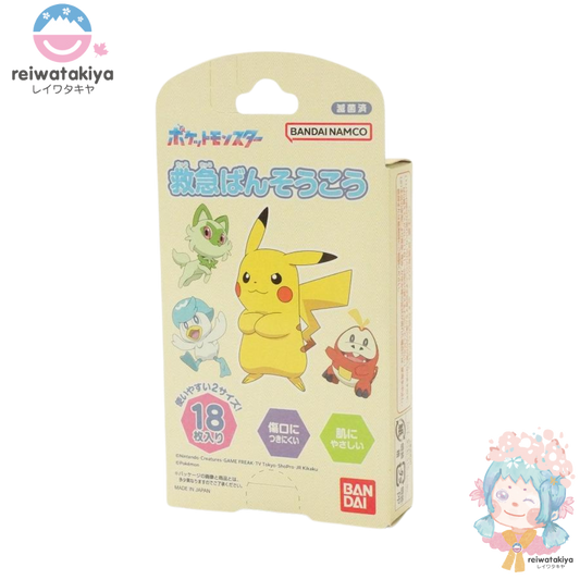 BANDAI POKEMON FIRST AID BANDAI 18 PIECES