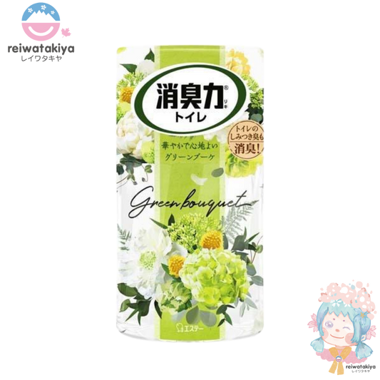 Toilet Deodorizing Power Deodorizing Air Freshener for Toilet Standing Type Green Bouquet (400ml)