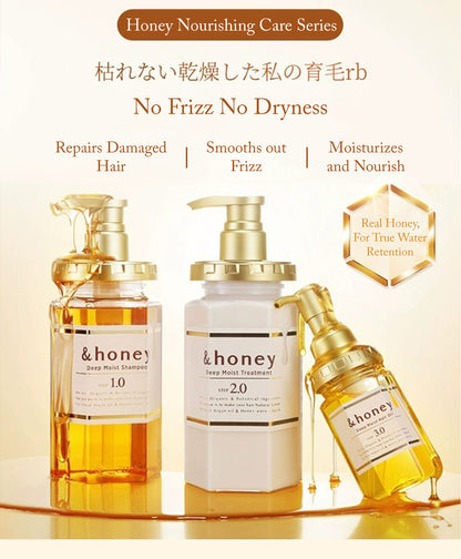 &HONEY SHAMPOO STEP 1.0 450G - 3 TYPES