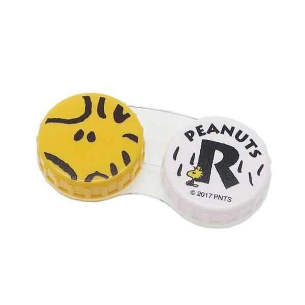 SHOBIDOU SNOOPY CONTACT LENS CASE WOODSTOCK 1