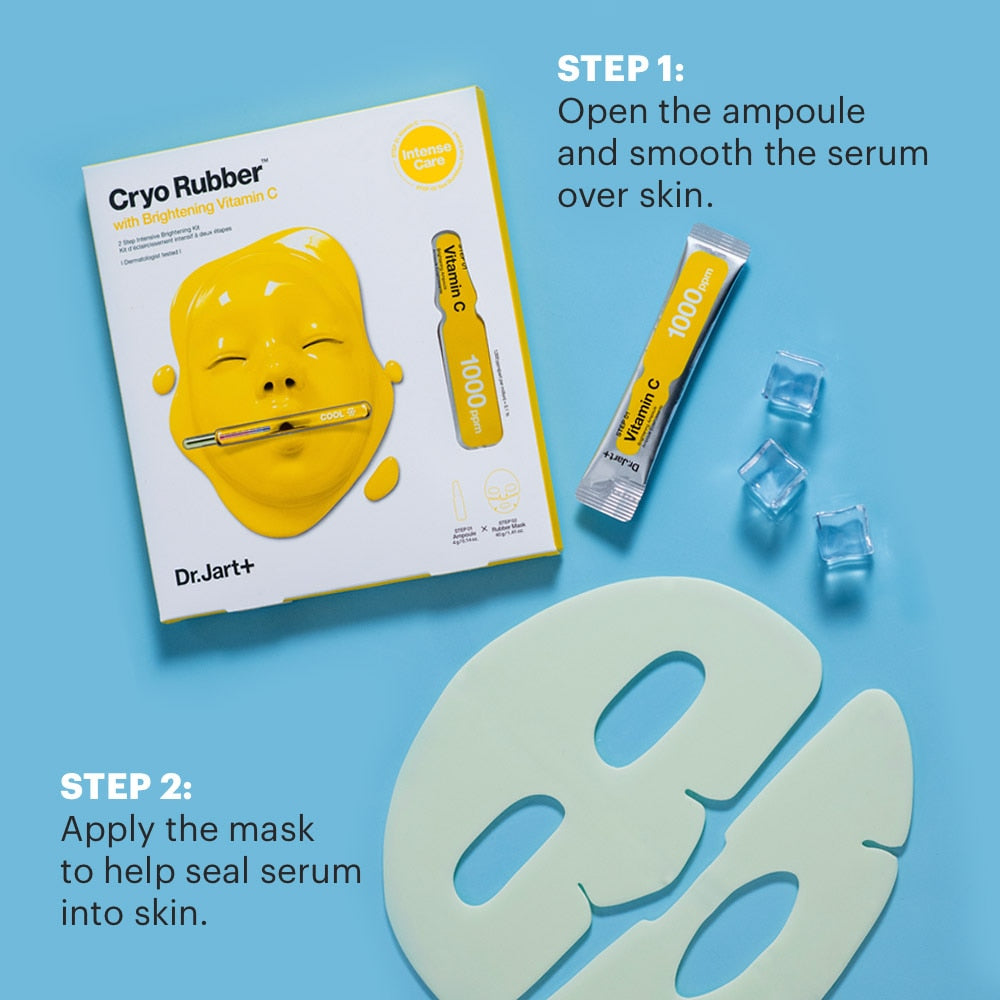 DR.JART+ CRYO RUBBER™ FACE MASK - 2 TYPES